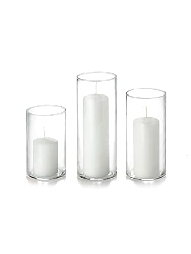 Yummi Ivory Slim Pillars & Cylinders Set of 36