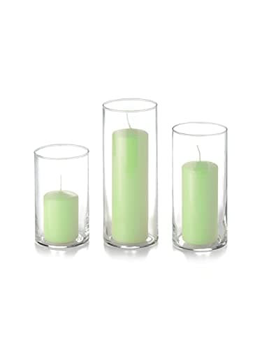 Yummi Ivory Slim Pillars & Cylinders Set of 36