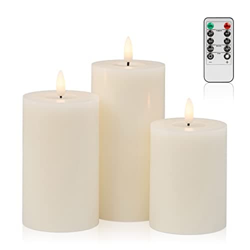 Angelloong Flickering Flameless Candles with Remote Timed Home Decor