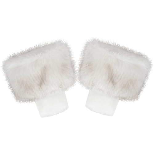 Barelove Women's Faux Fur Leg Warmers
