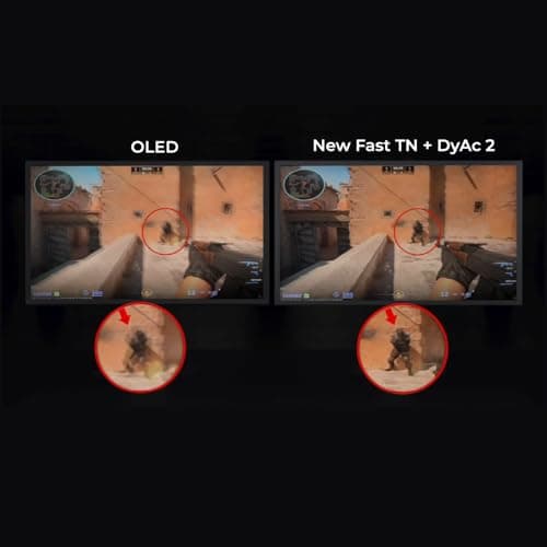 BenQ Zowie XL2566X+ 400Hz 24.1" TN Esports Monitor | Motion Clarity DyAc2 | XL Sharing | Shielding Hood