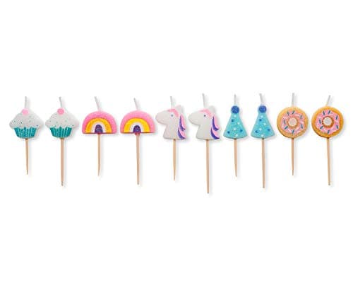 Papyrus Metallic Birthday Candles (24-Count)