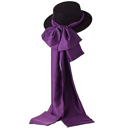 COSDREAMER Victorian Tea Party Sun Hat with Wide Ribbons