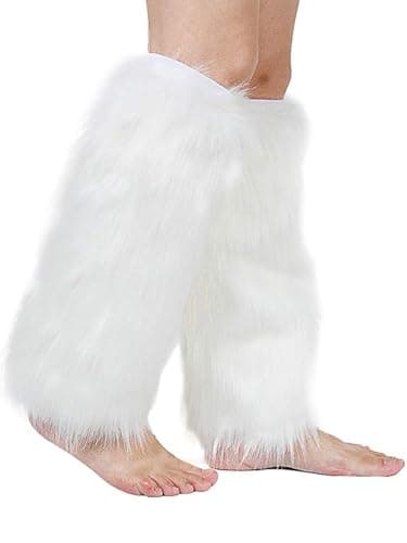 Barelove Women's Faux Fur Leg Warmers