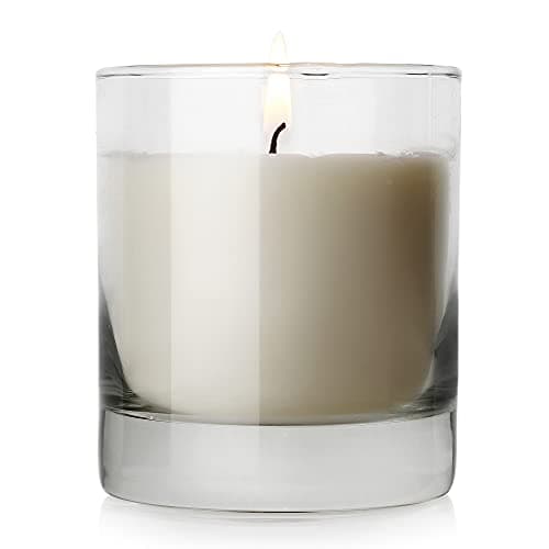10oz Old-Fashioned Whiskey Glass 8oz Soy Wax Jar Candle, 35hr Long Burn