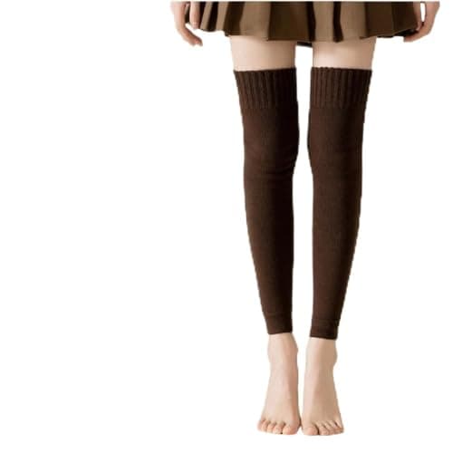 Women's Winter Fleece Lined Over Knee Leg Warmers
