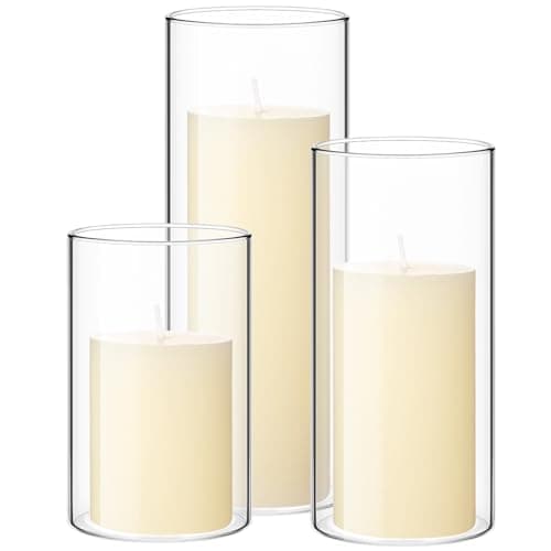 Slim Candle Wedding Valentine's Day Centerpieces