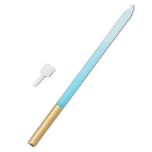 Pastel Ombre Long Thin Birthday Cake Candles (5 in., 24 Pack)
