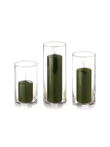 Yummi Ivory Slim Pillars & Cylinders Set of 36