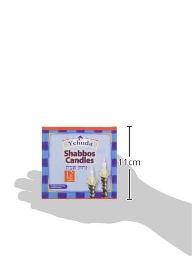 Yehuda 3 Hour Sabbath Candles, 12 Count