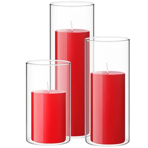 Slim Candle Wedding Valentine's Day Centerpieces