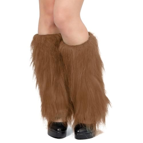 Century Star Warm Furry Leg Warmers for Women Halloween Costumes