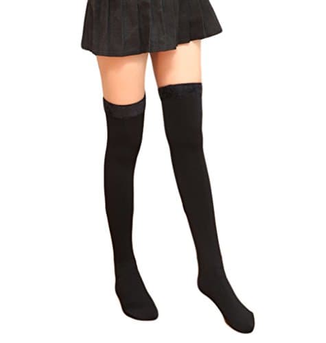 Women's Winter Over Knee Fleece-Lined Leg Warmers