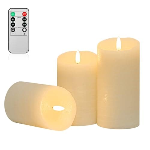 Angelloong Flickering Flameless Candles with Remote Timed Home Decor