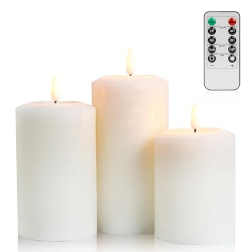 Angelloong Flickering Flameless Candles with Remote Timed Home Decor