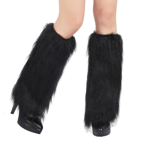 Century Star Warm Furry Leg Warmers for Women Halloween Costumes