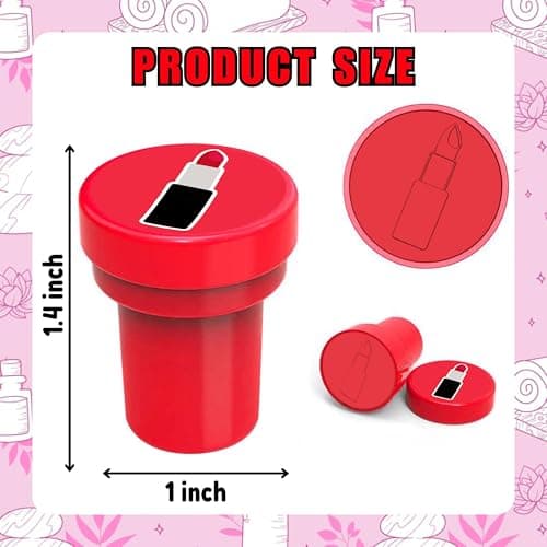 36PCS Spa Party Favors: 24 Temporary Tattoos + 12 Stamps for Makeup Sleepovers & Birthday Decorations