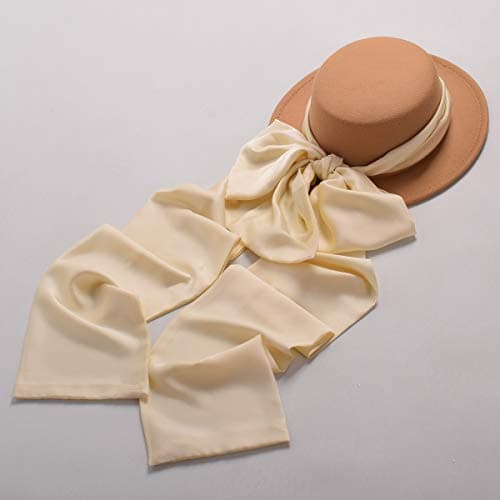 COSDREAMER Victorian Tea Party Sun Hat with Wide Ribbons