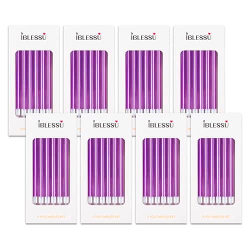 Champagne Gold Birthday Candles for Wedding Decorations