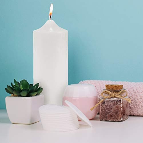 Super Z Unscented Pillar Candles for Weddings and Home Decoration