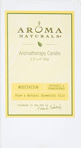 Aroma Naturals Patchouli & Frankincense Meditation Candle, 2.5" x 4"