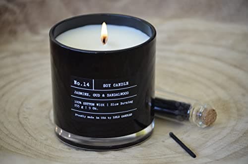 Lulu Candles Nag Champa | Vegan Soy Blend Incense for Home & Office