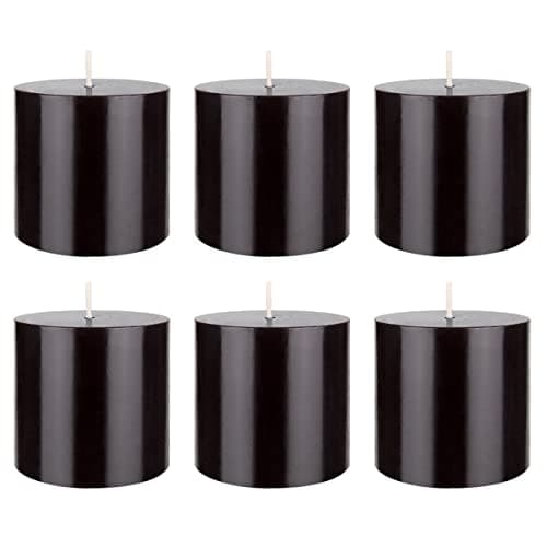 Premium White Unscented Pillar Candle, 3x3 Inch, Home Décor and Weddings
