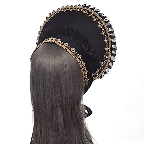 COSDREAMER Victorian Lace Flowers Sun Hat for Girls & Women