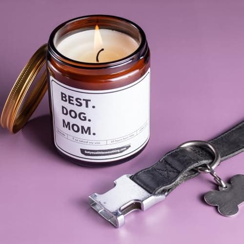 Dog Mom Gifts for Women - Dog Lover Candle