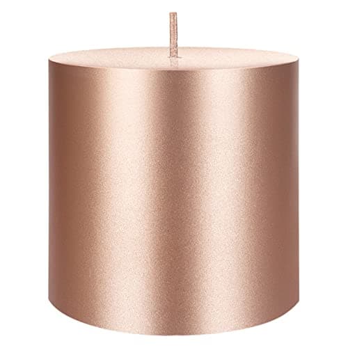 Premium White Unscented Pillar Candle, 3x3 Inch, Home Décor and Weddings