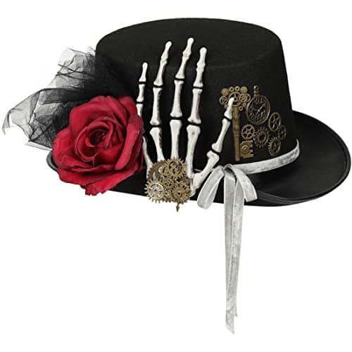 BLESSUME Steampunk Top Hat for Halloween Party