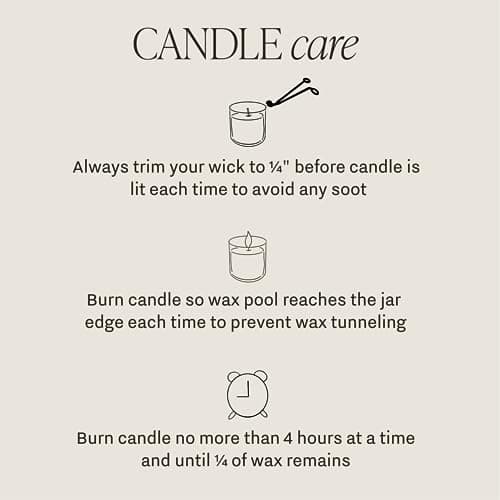 Sweet Water Decor Vanilla Sugar Birthday Candles - Perfect Gift for Mom Friends Girls