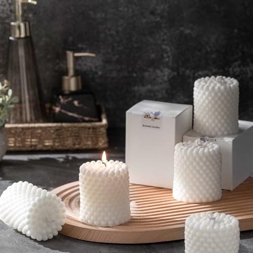 Decorative Scented Pillar Candles for Celebrations
