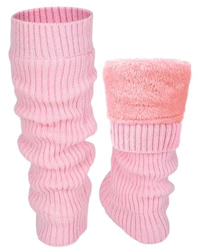 Shihanee Women's Fleece Lined Leg Warmers for Everyday Wear and Skating