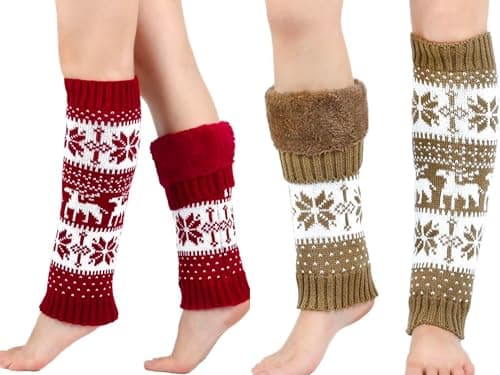 Women's Fleece Lined Winter Leg Warmers