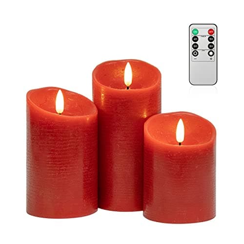 Angelloong Flickering Flameless Candles with Remote Timed Home Decor