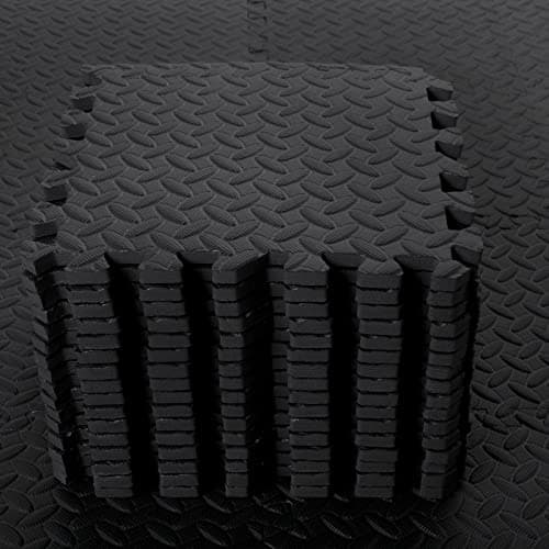 Shihanee Foam Floor Tiles for Baby Playroom (64 Pcs)
