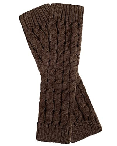 Wrapables Women's Cable Knit Leg Warmerslesianna