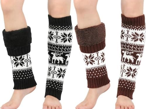 Women's Fleece Lined Winter Leg Warmers