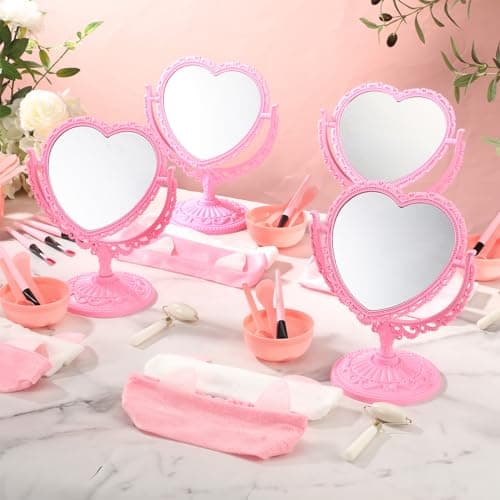 8 Set Spa Party Supplies: Mirrors, Roller, Mask Bowl, Headbandfavor