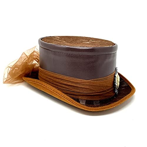 Steampunk Top Hat Costume for Halloween and Cosplay Party