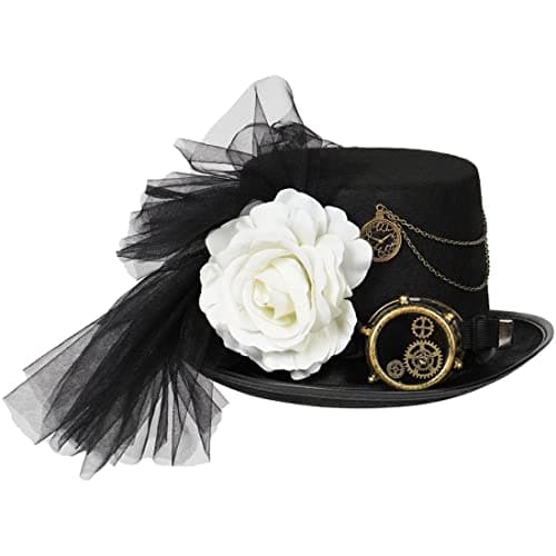 BLESSUME Steampunk Top Hat for Halloween Party