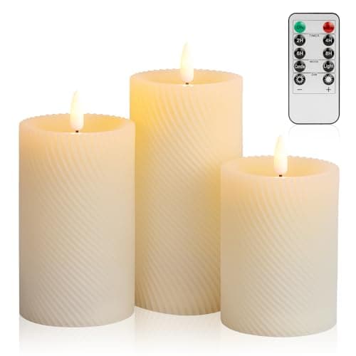 Angelloong Flickering Flameless Candles with Remote Timed Home Decor