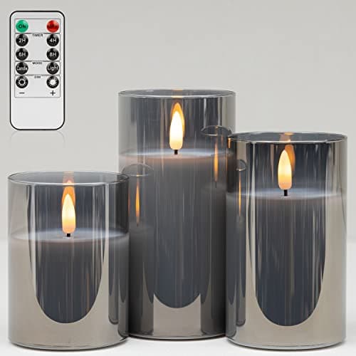 Angelloong Flickering Flameless Candles with Remote Timed Home Decor