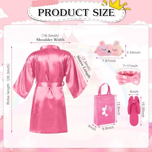 Toulite 10 Sets Spa Birthday Party Supplies for Girls, Kids