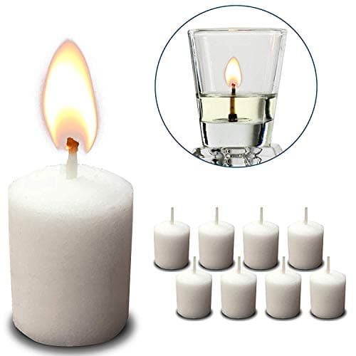 Ohr 4 Hour Neironim Shabbat Votive Candles, 72 Count