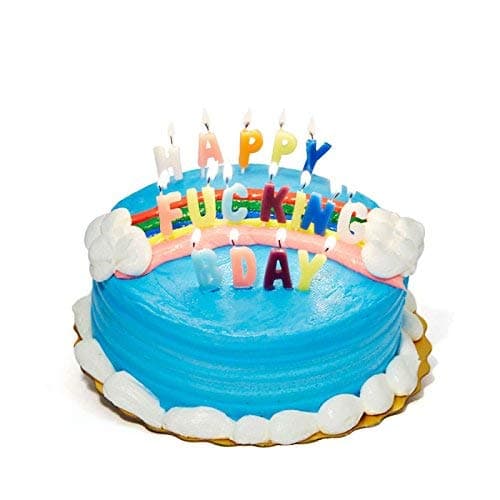 NPW Gifts W10084 Elegant Birthday Cake Candles