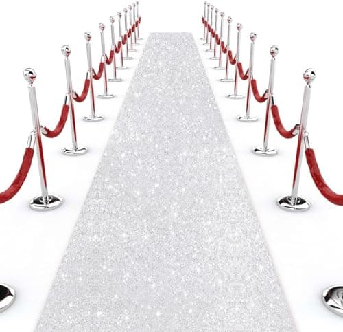 Sequin Aisle Runner for Wedding Ceremony