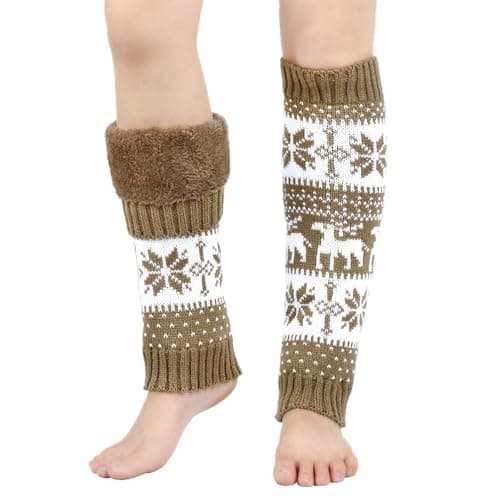 Women's Fleece Lined Winter Leg Warmers