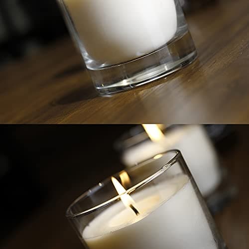 10oz Old-Fashioned Whiskey Glass 8oz Soy Wax Jar Candle, 35hr Long Burn